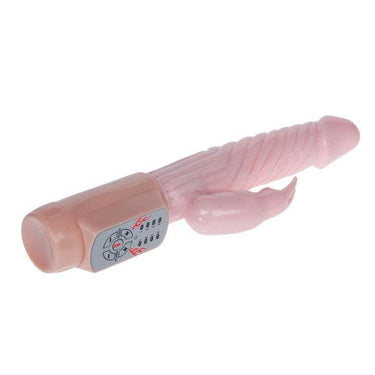 Vibratore Rabbit Riscaldante con Rotazioni e 12 Vibrazioni Rosa